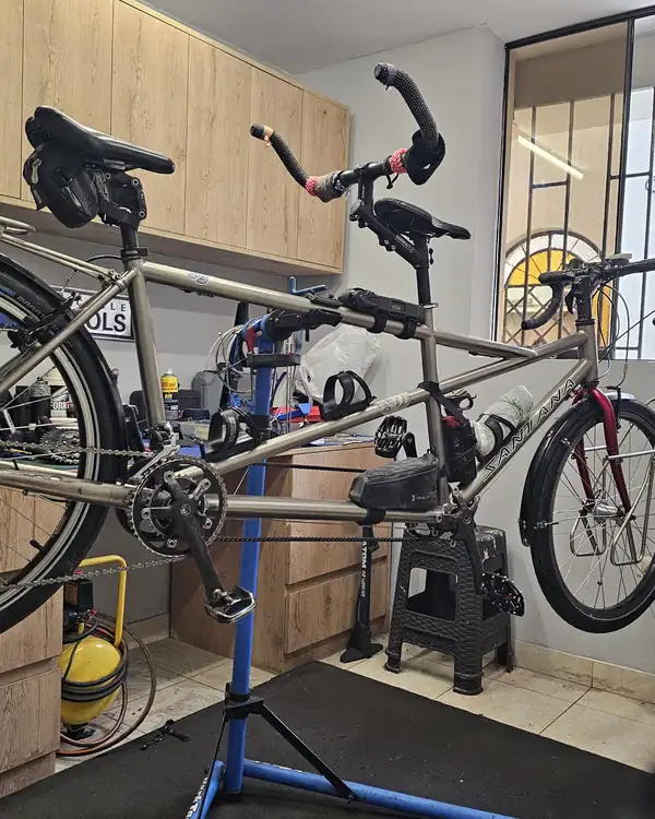 servicio técnico bicicleta tándem Trujillo capitán stoker timing chain pedalier